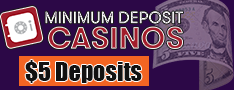 5 deposit casinos